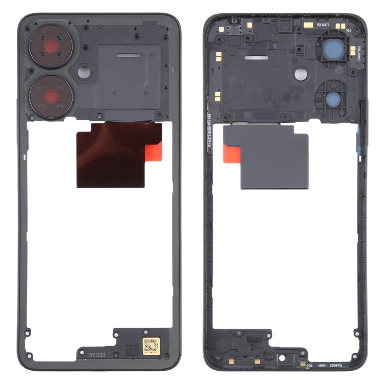 Per Xiaomi Redmi Redmi 13R Cornice centrale originale Piastra lunetta, For Xiaomi Redmi 13R(Original)