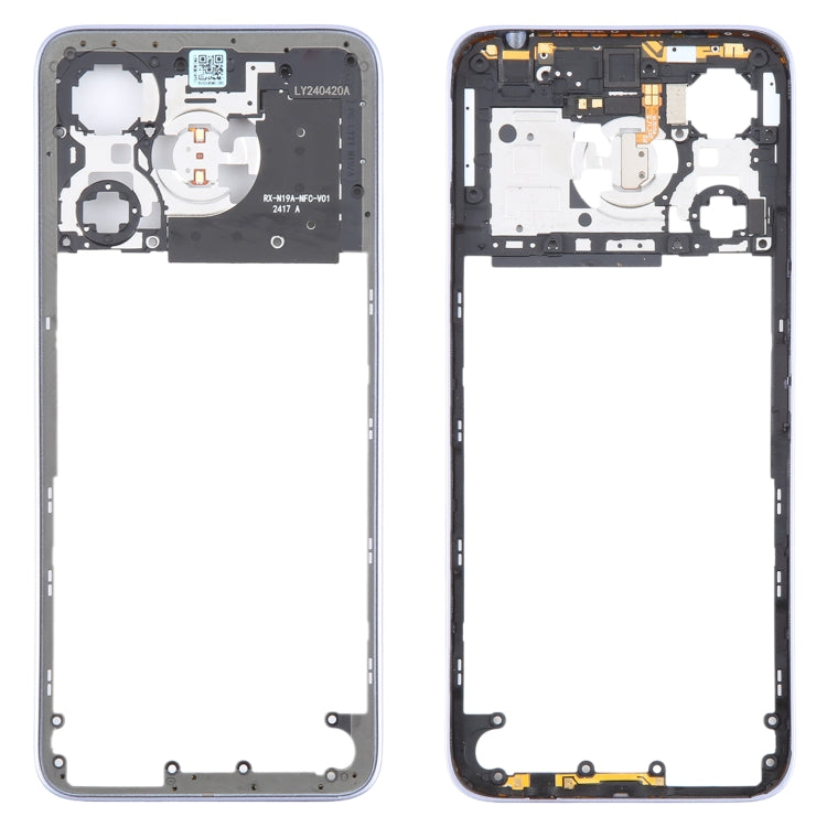 Per Xiaomi Redmi Note 13R Cornice centrale originale Piastra lunetta, For Xiaomi Redmi Note 13R(Original)