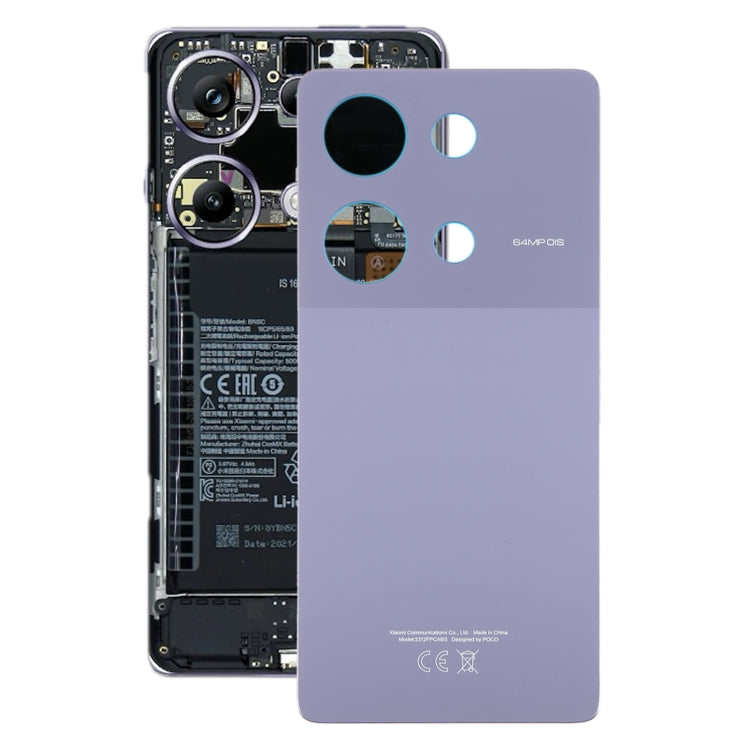 For Xiaomi Poco M6 Pro 4G Original Battery Back Cover, For Xiaomi Poco M6 Pro 4G(Original)