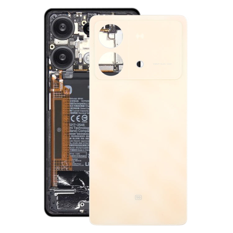 For Xiaomi Poco X6 Neo Original Battery Back Cover, For Xiaomi Poco X6 Neo(Original)