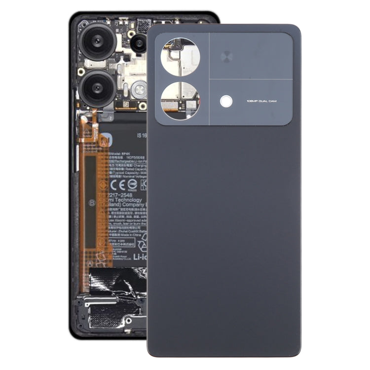 For Xiaomi Redmi Note 13R Pro Original Battery Back Cover, For Xiaomi Redmi Note 13R Pro (Original)