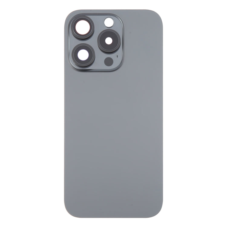 Cover posteriore in vetro per iPhone 16 Pro con copriobiettivo