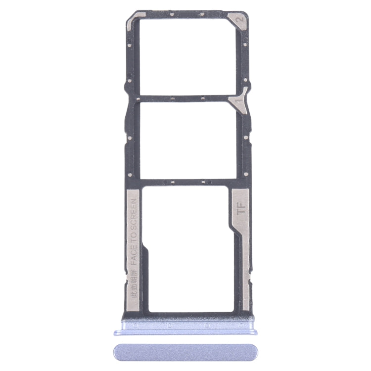 For Xiaomi Redmi 13R Original SIM Card Tray + SIM Card Tray + Micro SD Card Tray, For Xiaomi Redmi 13R(Original)