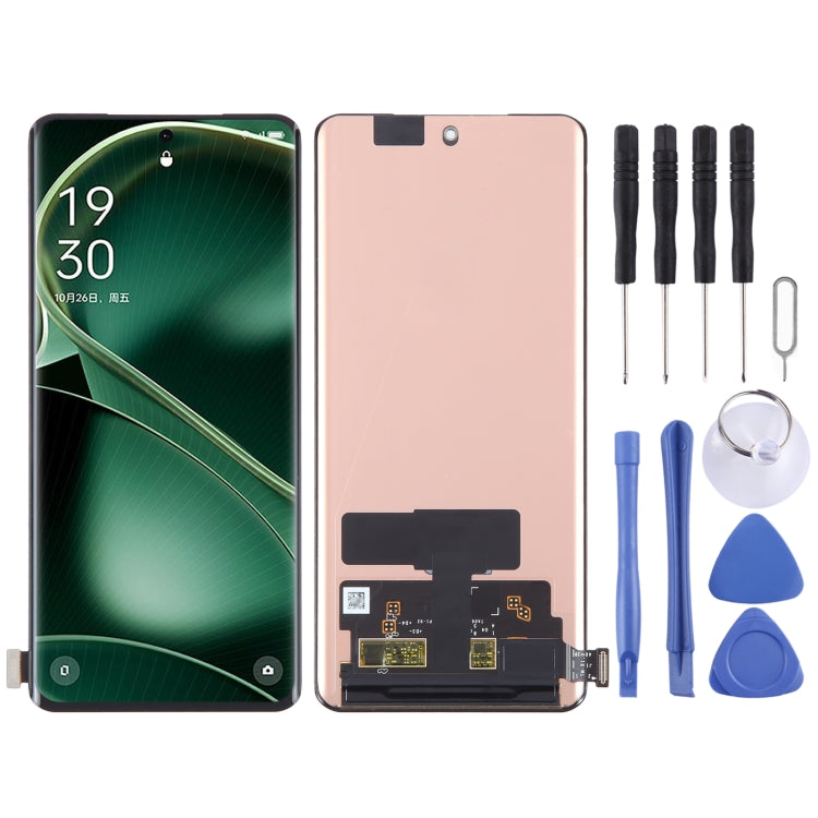 Schermo LCD originale in materiale AMOLED per OPPO Find X6 con assemblaggio completo di digitalizzatore, For OPPO Find X6(Original)