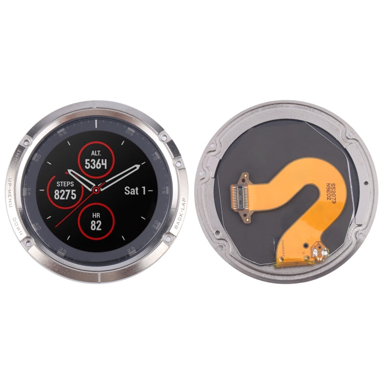 Per Garmin Fenix 5 Plus Schermo LCD originale con digitalizzatore Assemblaggio completo, For Garmin Fenix 5 Plus(Original)