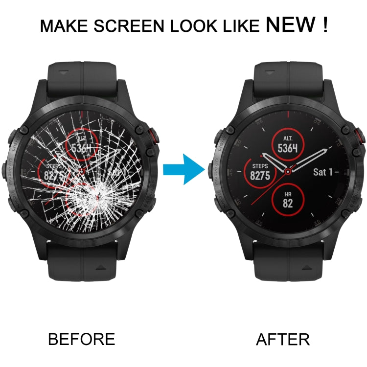 For Garmin Fenix ​​5 Plus Original LCD Screen with Digitizer Complete Assembly, For Garmin Fenix ​​5 Plus(Original)