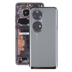 Per Huawei P50 Pro Cover posteriore batteria con obiettivo fotocamera, For Huawei P50 Pro(with Camera Lens Frame)