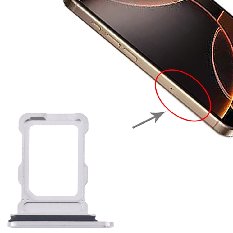 For iPhone 16 Pro SIM Card Tray, For iPhone 16 Pro(Single SIM)