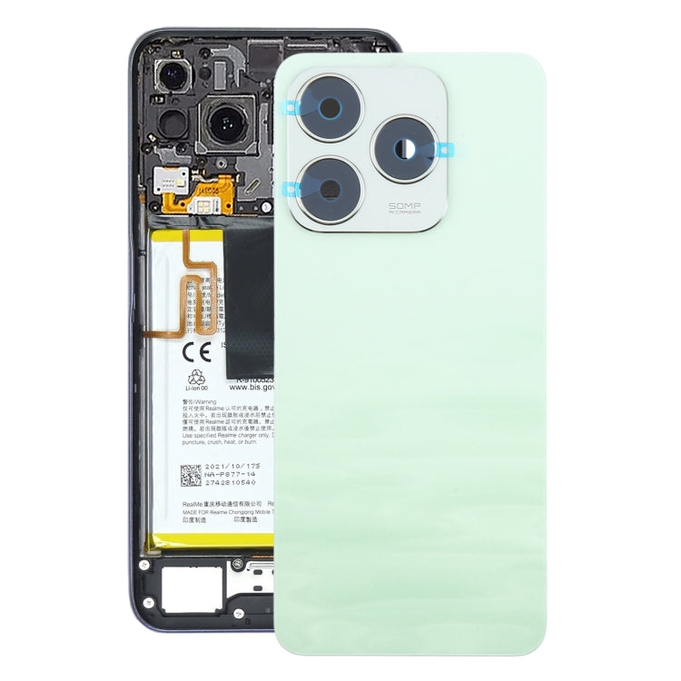 Per Realme C63 Cover posteriore batteria originale con copriobiettivo fotocamera, For Realme C63