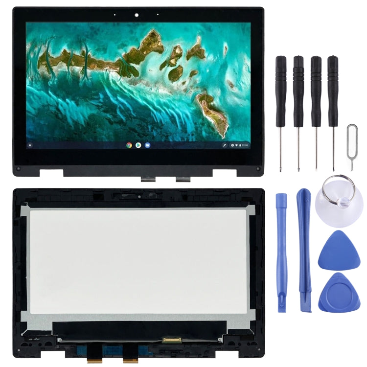 Per ASUS Chromebook Flip CR1 CR1100CKA LCD Screen Digitizer assemblaggio completo con cornice