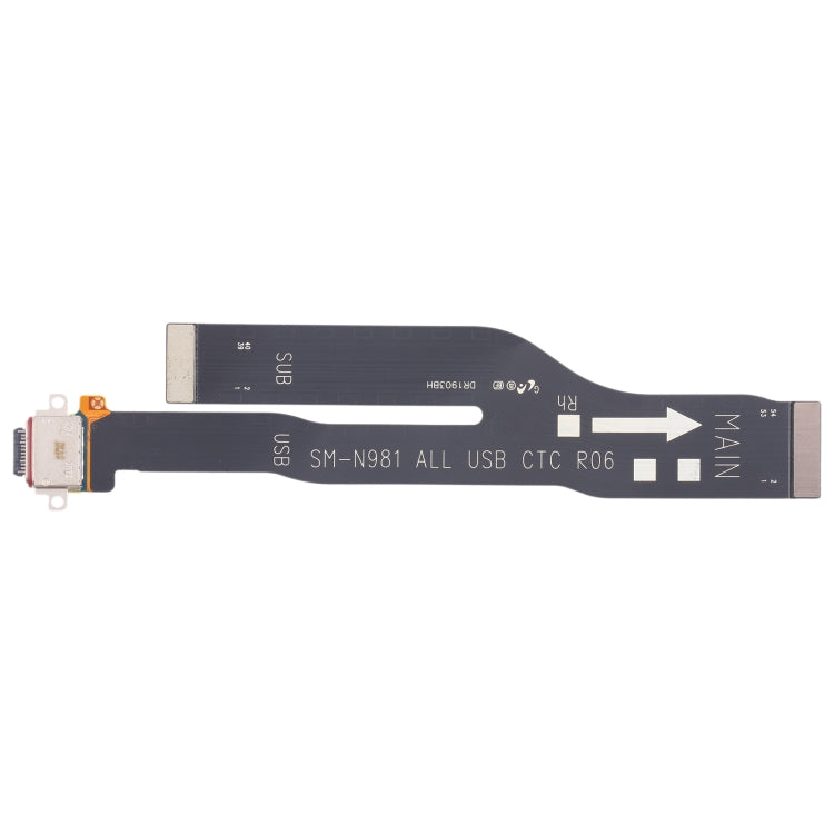 For Samsung Galaxy Note20 SM-N980 Charging Port Flex Cable Soldering, For Samsung Galaxy Note20