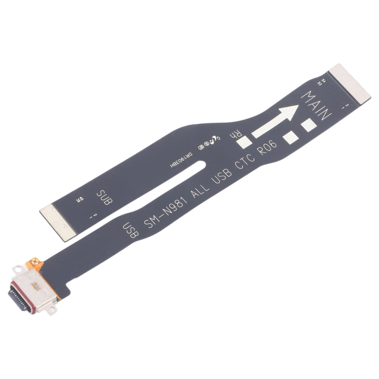 For Samsung Galaxy Note20 SM-N980 Charging Port Flex Cable Soldering, For Samsung Galaxy Note20