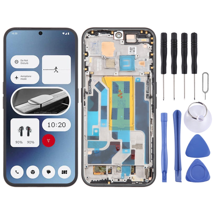 For Nothing Phone (2A) A142 5G Original AMOLED LCD Screen Digitizer Complete Assembly with Frame, For Nothing Phone (2A) A142 5G(Original), For Nothing Phone (2A) A142 5G, For Nothing Phone (2A) A142 5G(Original,Blue)