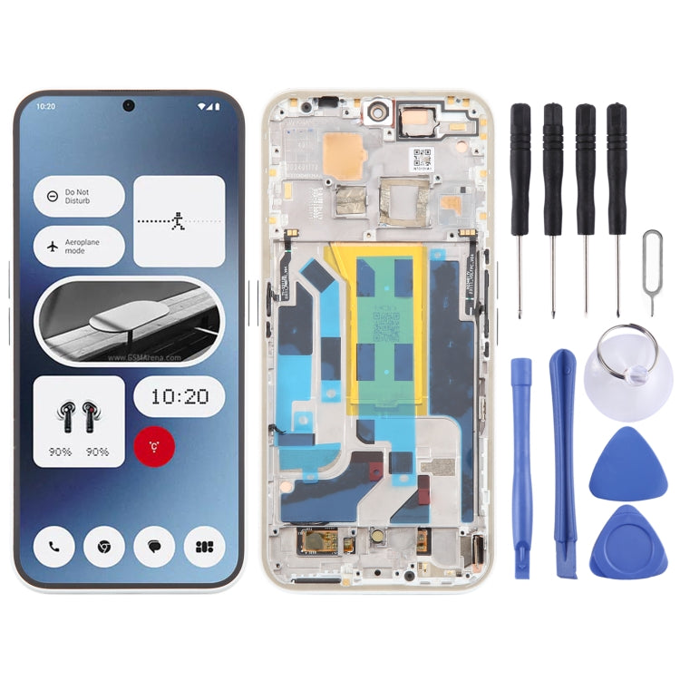 For Nothing Phone (2A) A142 5G Original AMOLED LCD Screen Digitizer Complete Assembly with Frame, For Nothing Phone (2A) A142 5G(Original), For Nothing Phone (2A) A142 5G, For Nothing Phone (2A) A142 5G(Original,Blue)