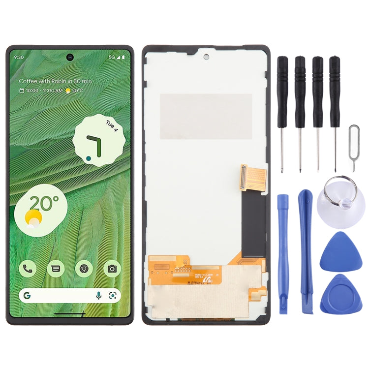 For Google Pixel 7 GVU6C GQML3 GO3Z5 TFT LCD Screen Digitizer Full Assembly, Not Support Fingerprint Identification, For Google Pixel 7(TFT)