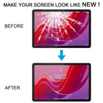 Per Lenovo Tab M11 TB330FU TB331FC / Xiaoxin Pad 2024 11 pollici Schermo frontale Lente in vetro esterna con adesivo OCA otticamente trasparente