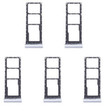 For Infinix Smart 8 HD 5pcs SIM Card Tray + SIM Card Tray + Micro SD Card Tray, For Infinix Smart 8 HD