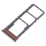 For Infinix Hot 40 X6836 5pcs SIM Card Tray + SIM Card Tray + Micro SD Card Tray, For Infinix Hot 40