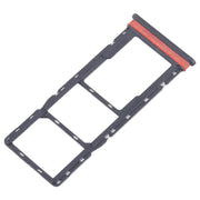 Per Infinix Hot 40i X6528B 5 pezzi Vassoio scheda SIM + Vassoio scheda SIM + Vassoio scheda Micro SD, For Infinix Hot 40i