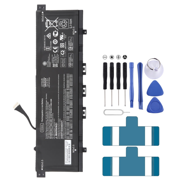 Batteria agli ioni di litio da 15,4 V 53,2 Wh 3654 mAh per HP Envy X360 13-AG 13M-AQ 13-AH 13-AQ0010TU 13-AH0010TX HSTNN-DB8P HSTNN-IB8K L08544-2B1 KC04XL, For HP Envy X360 13-AG