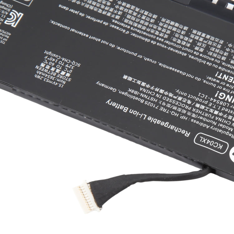 15.4V 53.2Wh 3654mAh Li-ion Battery for HP Envy X360 13-AG 13M-AQ 13-AH 13-AQ0010TU 13-AH0010TX HSTNN-DB8P HSTNN-IB8K L08544-2B1 KC04XL, For HP Envy X360 13-AG