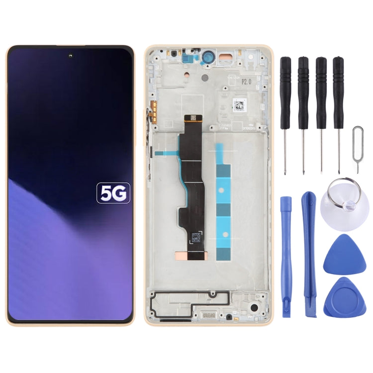 For Xiaomi Poco X6 Neo Original LCD Screen Digitizer Full Assembly with Frame, For Xiaomi Poco X6 Neo(Original)