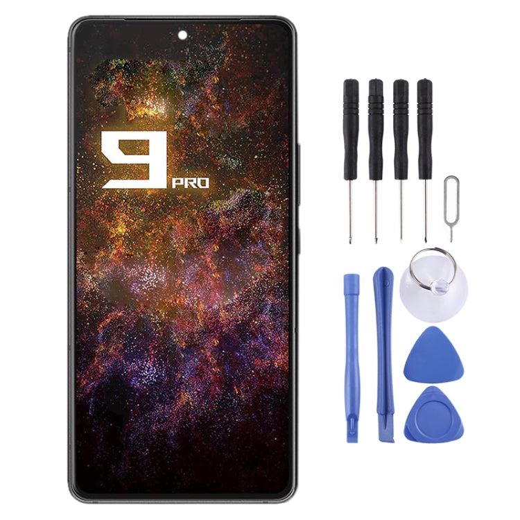 Per Asus ROG Phone 9 Pro 5G AMOLED Schermo LCD originale con digitalizzatore Assemblaggio completo, For Asus ROG Phone 9 Pro 5G(Original)