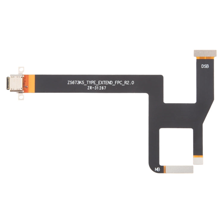 For Asus ROG Phone 5 Ultimate ZS673KS Charging Port Flex Cable, For Asus ROG Phone 5 Ultimate