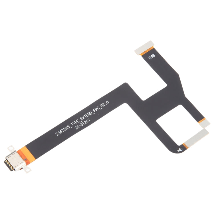 For Asus ROG Phone 5 Ultimate ZS673KS Charging Port Flex Cable, For Asus ROG Phone 5 Ultimate