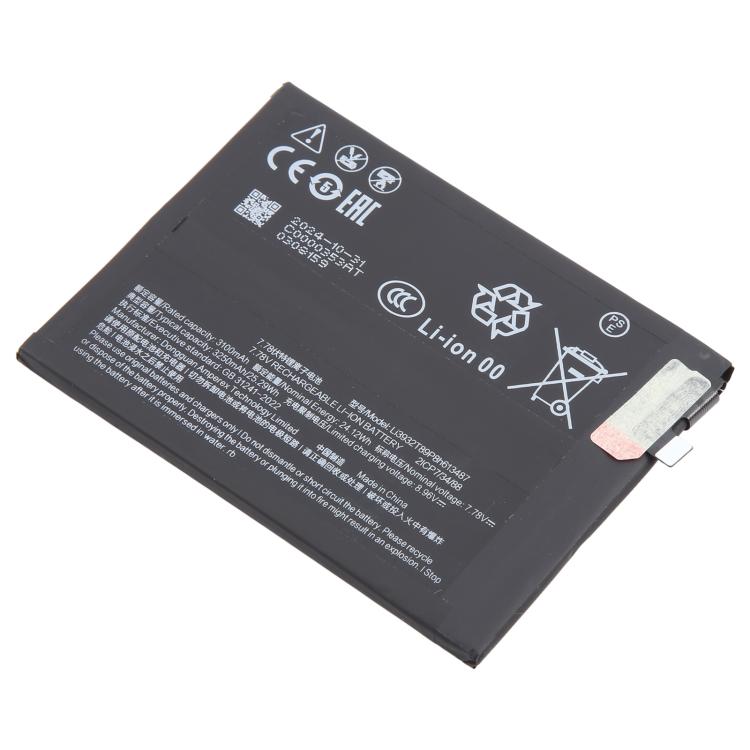 For ZTE Nubia Red Magic 9 Pro Li3932T89P8h613487 3250mAh Replacement Battery, For ZTE Nubia Red Magic 9 Pro