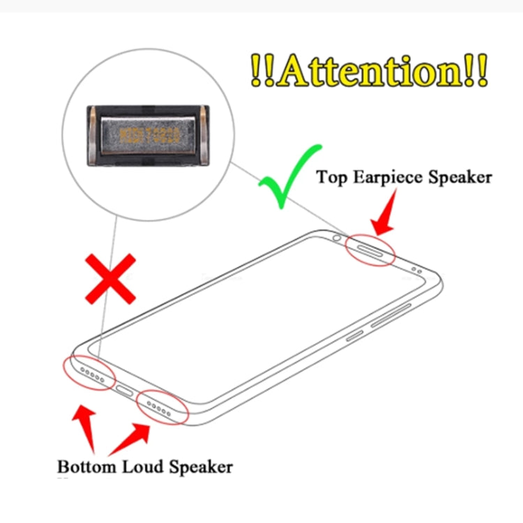 Altoparlante auricolare da 10 pezzi per LG X5 (2018), For LG X5 (2018)