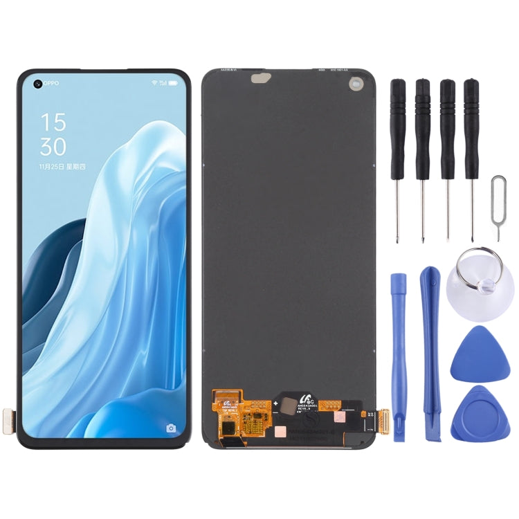 For OPPO A78 4G AMOLED LCD Screen and Digitizer Full Assembly, For OPPO A78 4G