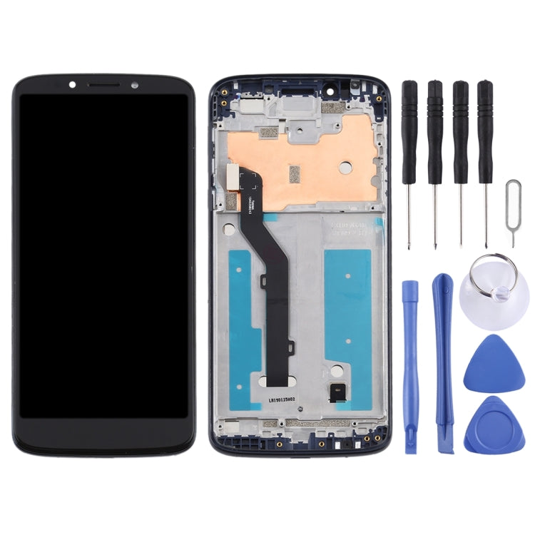 LCD Screen and Digitizer Full Assembly with Frame for Motorola Moto E5 (US Version), For Motorola Moto E5(US Version)