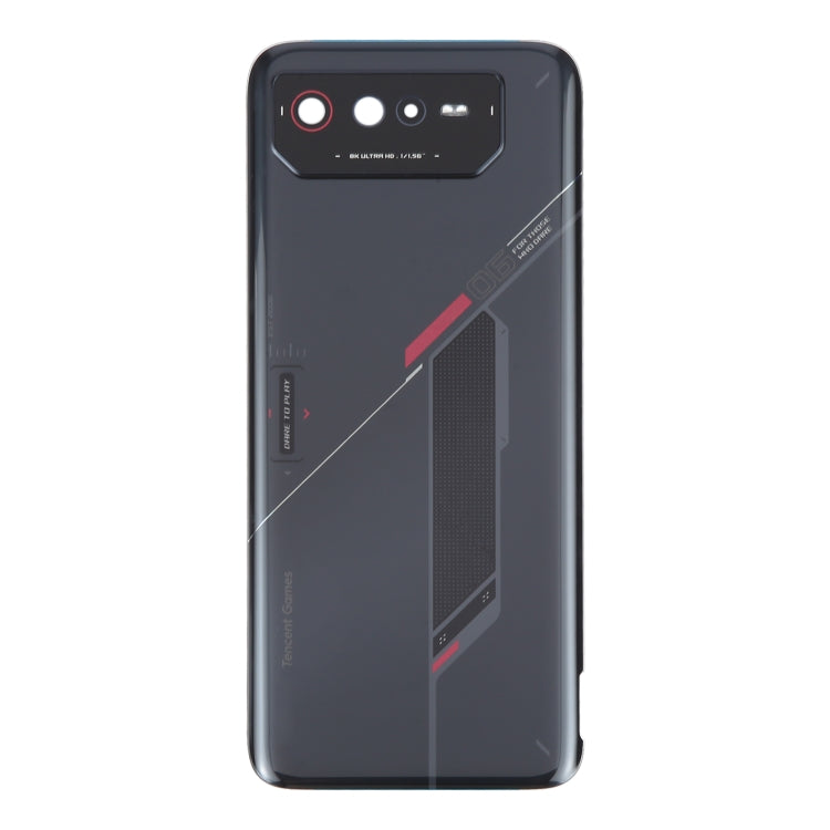 For Asus ROG Phone 6 AI2201-C AI2201-F Battery Glass Back Cover with NFC/Light Cable, For Asus ROG Phone 6(with NFC/Light Cable)