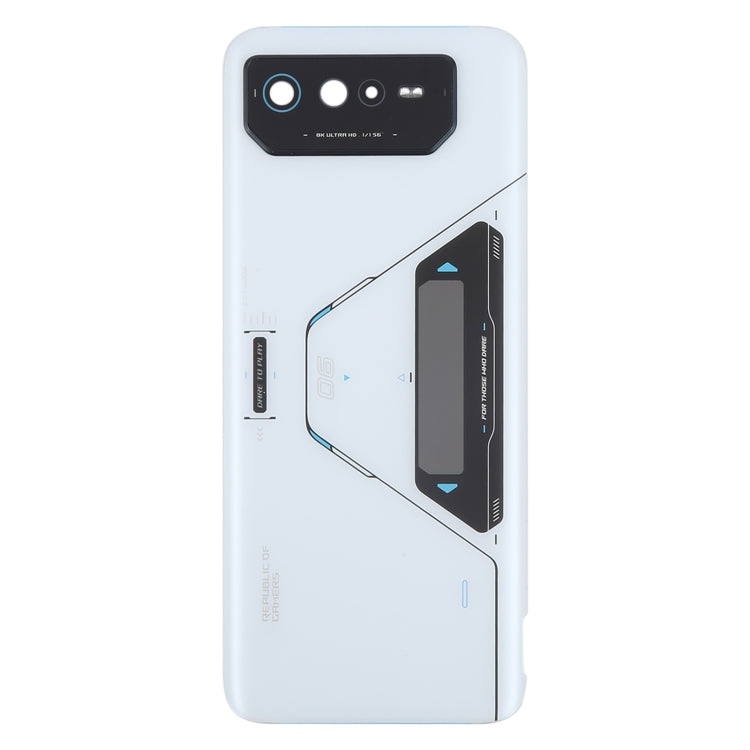 For Asus ROG Phone 6 Pro AI2201-D Glass Back Battery Cover with NFC/LCD, For Asus ROG Phone 6 Pro
