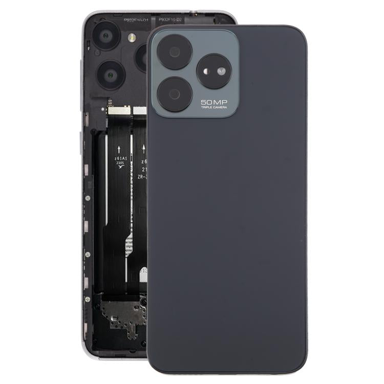 Per ZTE Axon 50 Lite 8050 Cover posteriore in vetro per batteria con cornice centrale/Copertura obiettivo fotocamera, For ZTE Axon 50 Lite(with Middle Frame)