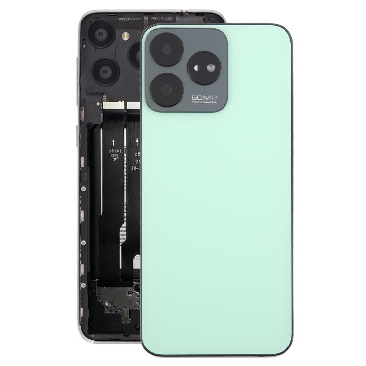 For ZTE Axon 50 Lite 8050 Glass Back Battery Cover with Middle Frame/Camera Lens Cover, For ZTE Axon 50 Lite(with Middle Frame)