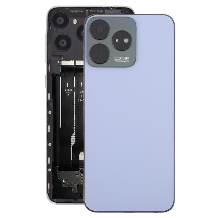 For ZTE Axon 50 Lite 8050 Glass Back Battery Cover with Middle Frame/Camera Lens Cover, For ZTE Axon 50 Lite(with Middle Frame)