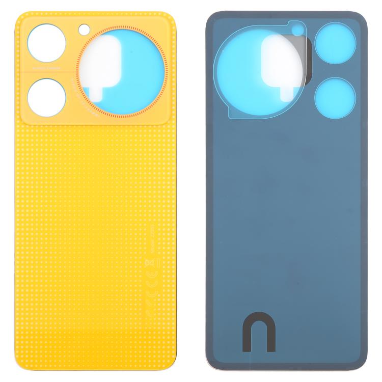 Per ZTE nubia Music Z2353 Cover posteriore in vetro con adesivo, For ZTE nubia Music