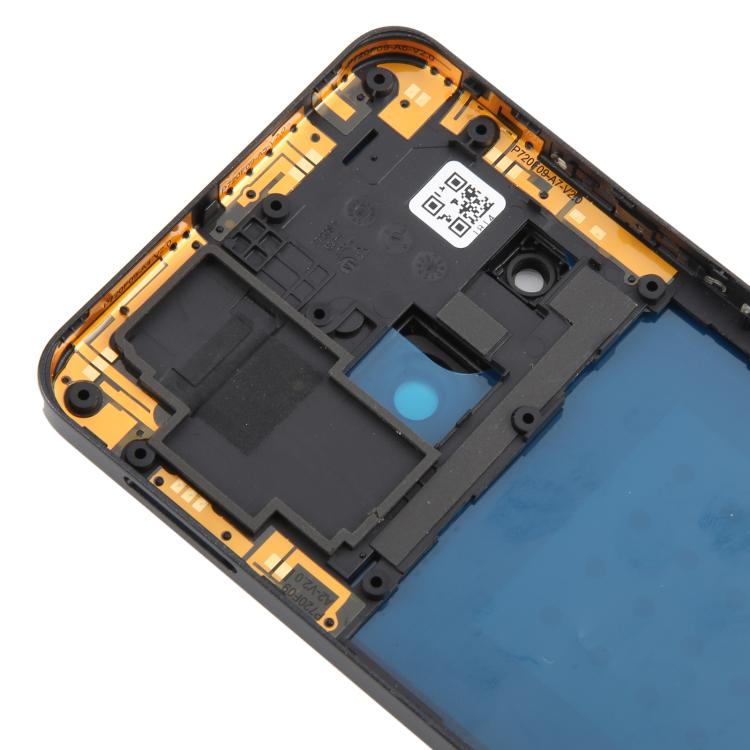 For ZTE nubia Focus Back Battery Cover with Middle Frame / Camera Lens Cover, For ZTE nubia Focus (Glass with Middle Frame)