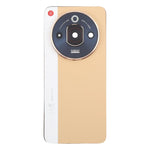 Per ZTE nubia Focus Pro Z2351N Cover posteriore in pelle per batteria con cornice centrale / Cover per obiettivo della fotocamera, For ZTE nubia Focus Pro(Leather with Middle Frame)