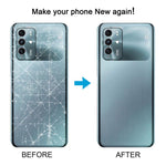 Per ZTE Blade V40 Cover posteriore batteria con adesivo / Cover obiettivo fotocamera, For ZTE Blade V40
