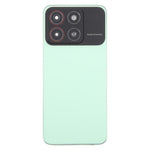 Per ZTE Blade A35 Z2453 Cover posteriore della batteria con copriobiettivo della fotocamera, For ZTE Blade A35(with Middle Frame)