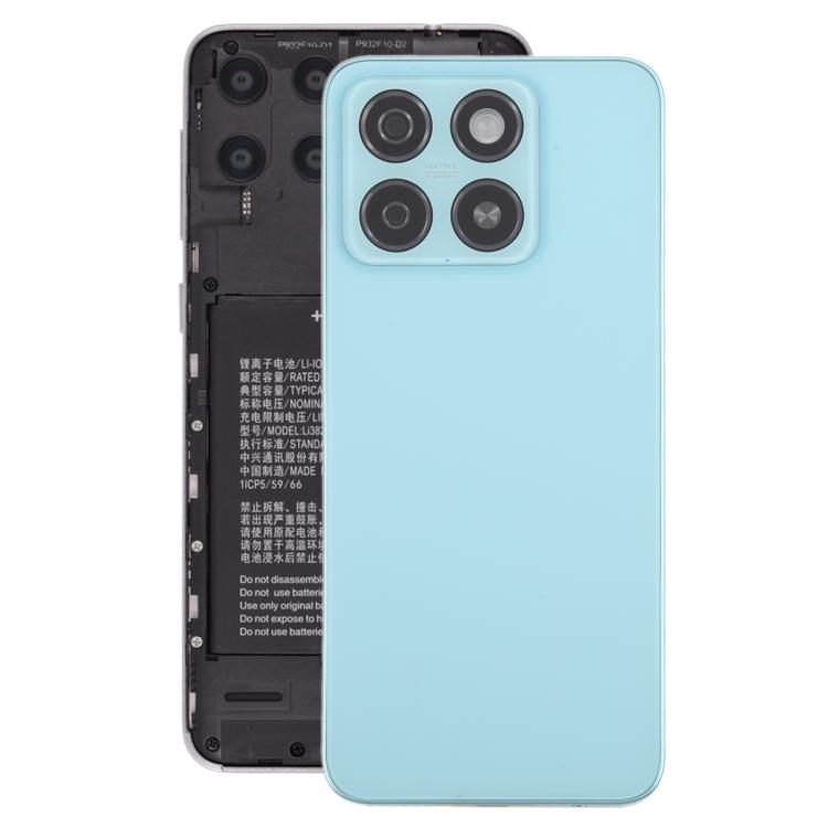 For ZTE Blade A55 Z2450 Battery Back Cover with Middle Frame / Camera Lens Cover, For ZTE Blade A55(with Middle Frame)