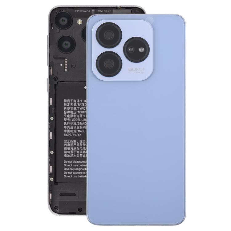 For ZTE Blade V60 Design Z2350 Glass Back Battery Cover with Middle Frame/Camera Lens Cover, For ZTE Blade V60 Design (with Middle Frame)