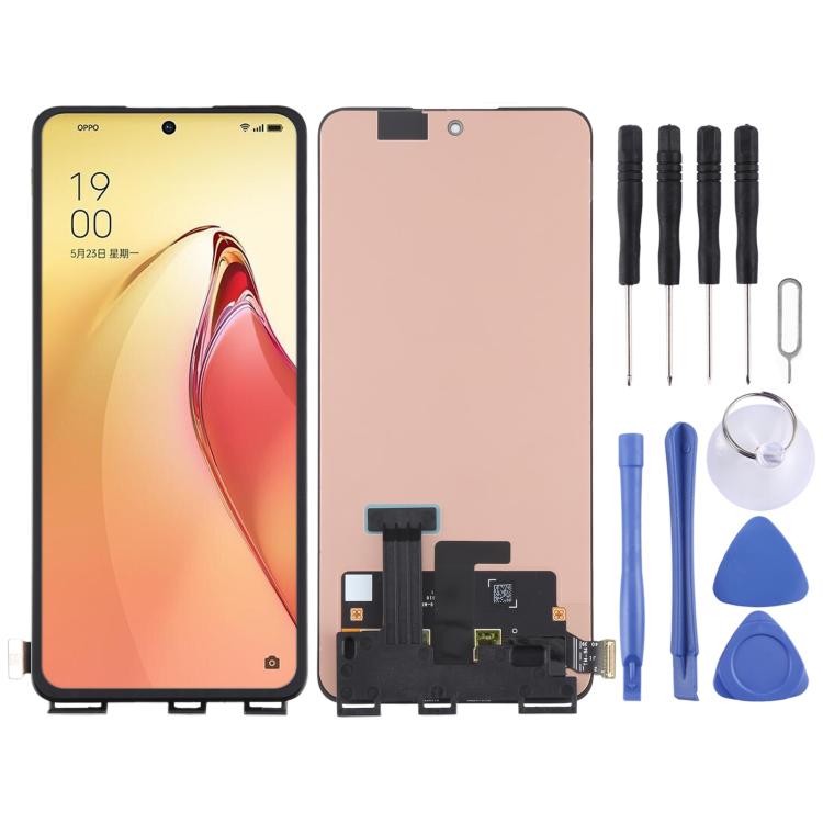 Per OPPO Reno8 Pro 5G CPH2357 Schermo LCD originale AMOLED con digitalizzatore Assemblaggio completo, For OPPO Reno8 Pro 5G(Original)