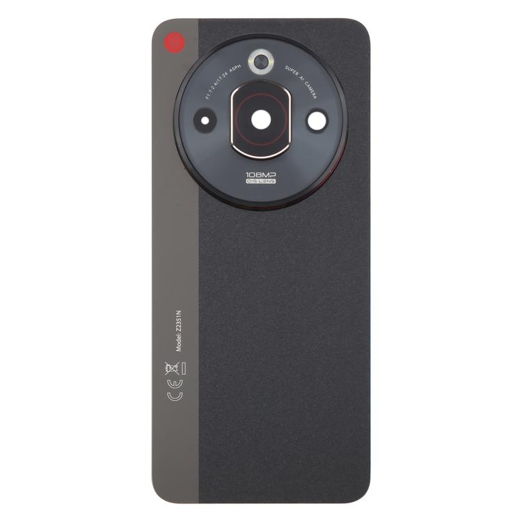 For ZTE nubia Focus Pro Z2351N Glass Back Cover with Battery Sticker / Camera Lens Cover, For ZTE nubia Focus Pro(Glass)