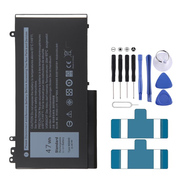 NGGX5 11.4V 47Wh Lithium Ion Battery for Dell Latitude E5270 E5470 M3510 E5570 JY8D6 E5550 954DF 0JY8D6, 11.4V 47Wh NGGX5