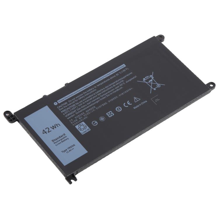 11.4V 42Wh YRDD6 Li-ion Battery For Dell Vostro 3491 3591 3490 3590 3501 Inspiron 5481 5482 5485 5491 5591 5485 5585 5480, 11.4V 42Wh YRDD6