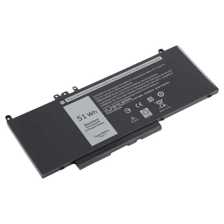 7.4V 51Wh G5M10 Lithium Polymer Battery for Dell Latitude E5250 E5450 E5550 Series 8V5GX R9XM9 WYJC2 1KY05, 7.4V 51Wh G5M10